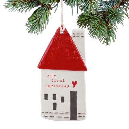 Personalized Our First Christmas House Christmas Ornament