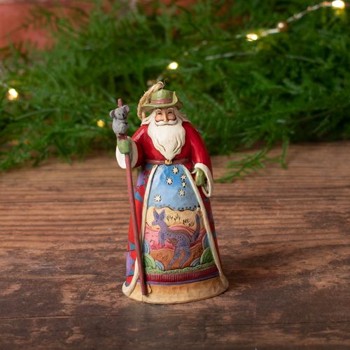 Australian Santa Jim Shore Christmas Ornament