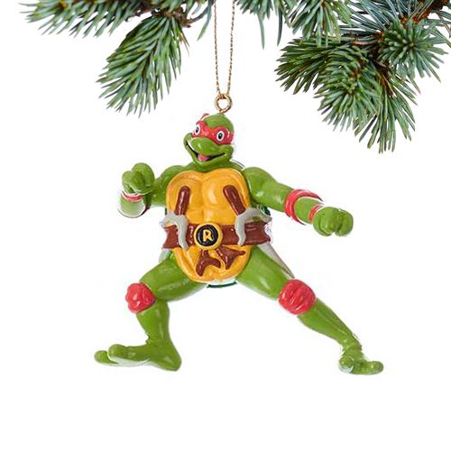 Ninja Turtle Raphael Christmas Ornament