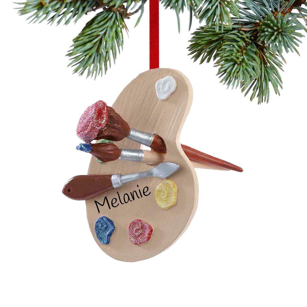 Artist Christmas Ornaments