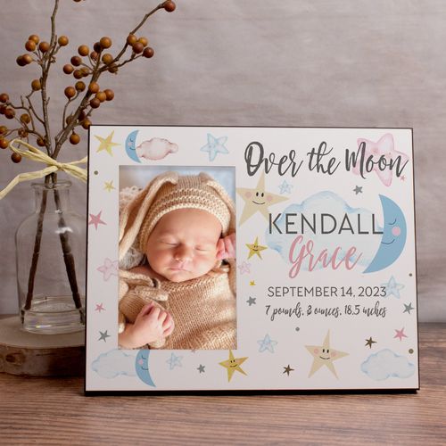 Personalized Picture Frame Over the Moon