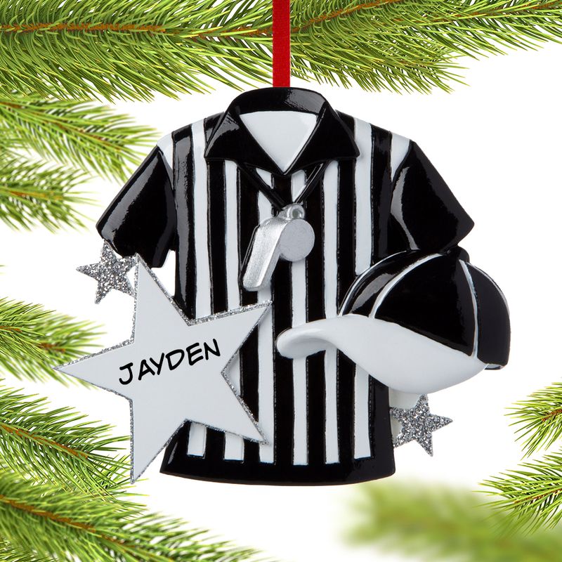 Referee Christmas Ornament 