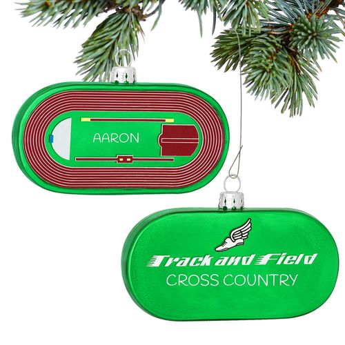 Track Christmas Ornament 