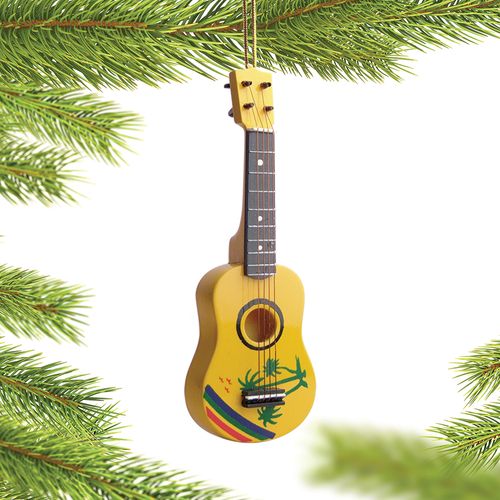 Personalized Ukulele Christmas Ornament