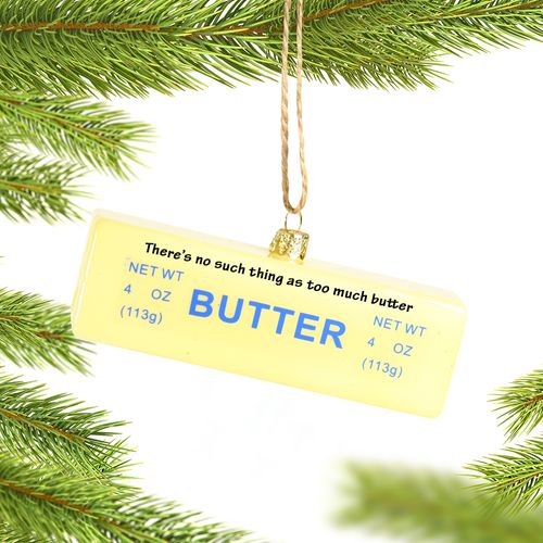 Personalized Butter Stick Ornament