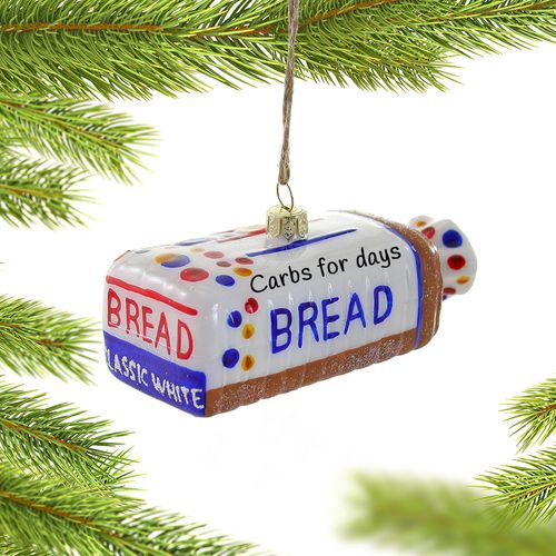 Personalized Sliced Bread Christmas Ornament