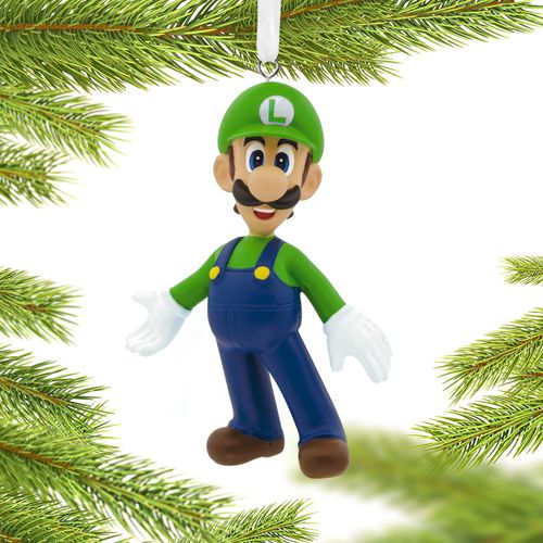 Hallmark Nintendo Luigi Christmas Ornament