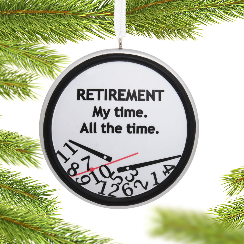 Hallmark Retirement Christmas Ornament Personalized Christmas