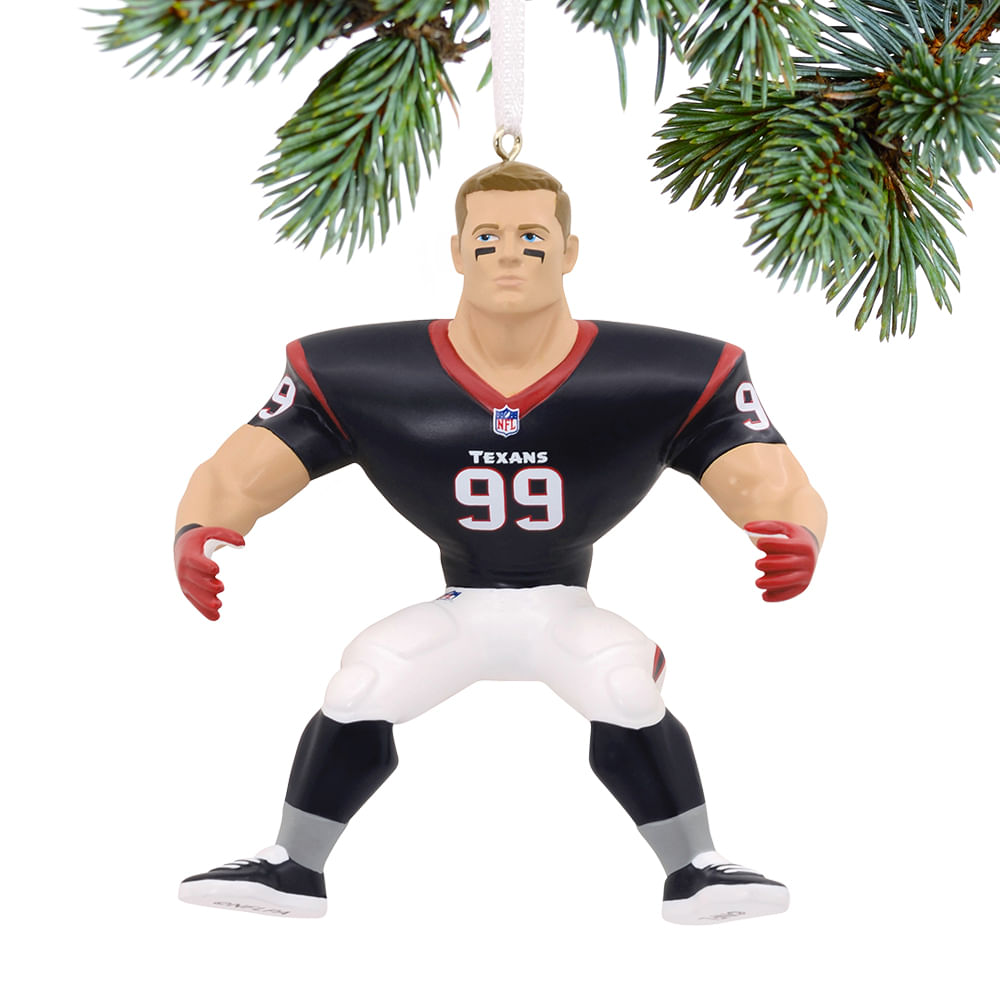 Jj Watt Christmas Ornament 