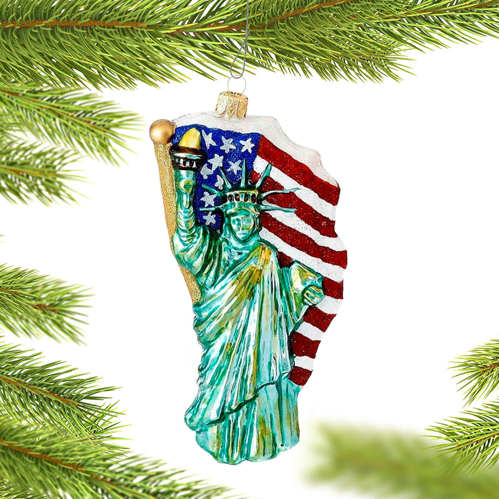 Statue of Liberty Christmas Ornament - Personalized Christmas Ornaments ...