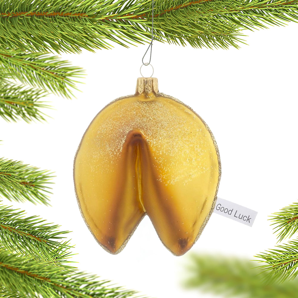 Fortune Cookie Christmas Ornament Personalized Christmas Ornaments