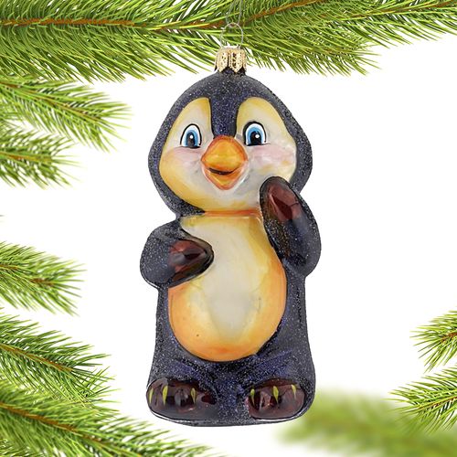 Cute Penguin Christmas Ornament