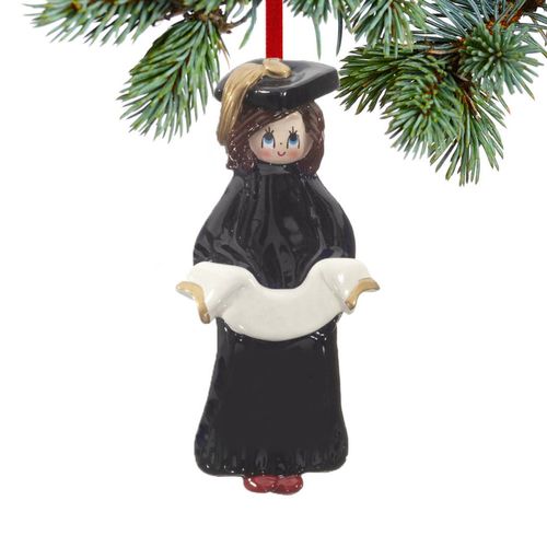 Graduate (Girl) Christmas Ornament