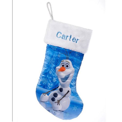 Personalized Frozen Olaf Personalized Christmas Stocking