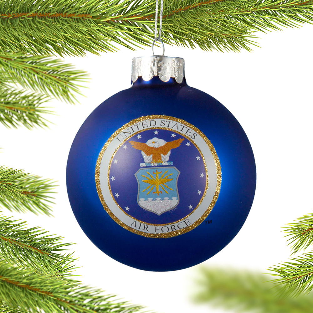 Personalized U.S. Air Force Christmas Ornament - Personalized Christmas ...