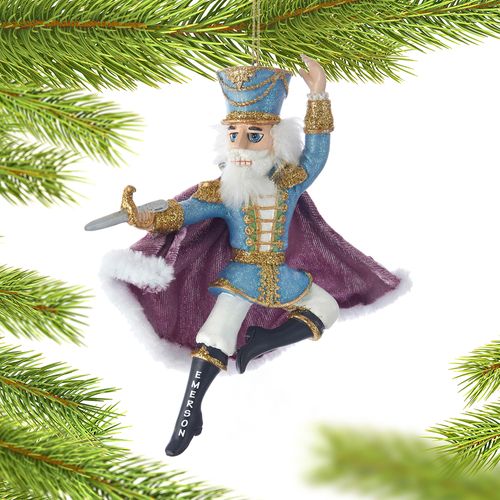 Personalized Nutcracker Prince Christmas Ornament