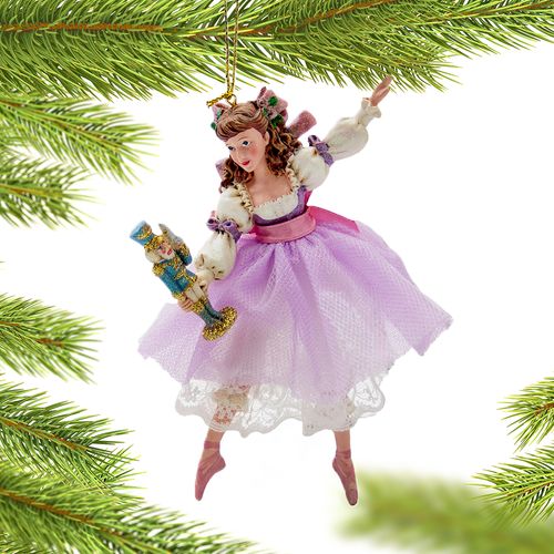 Personalized Clara Nutcracker Christmas Ornament