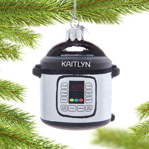Personalized Instant Pot Christmas Ornament