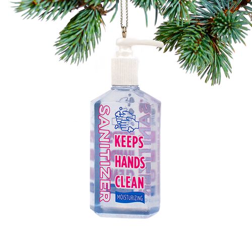 Personalized Hand Sanitizer Christmas Ornament