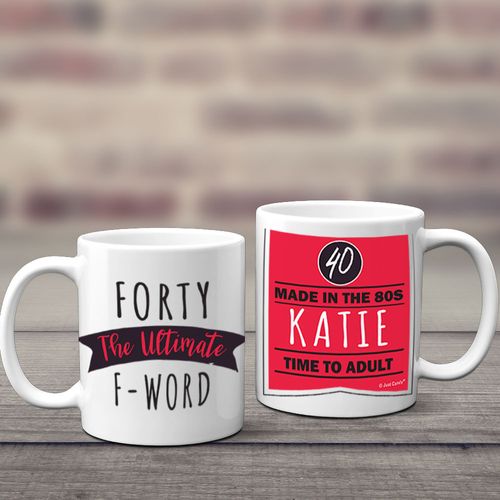 Personalized Ultimate F-Word 11oz Mug Empty