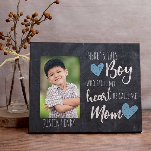 Personalized Picture Frame This Boy Stole my Heart