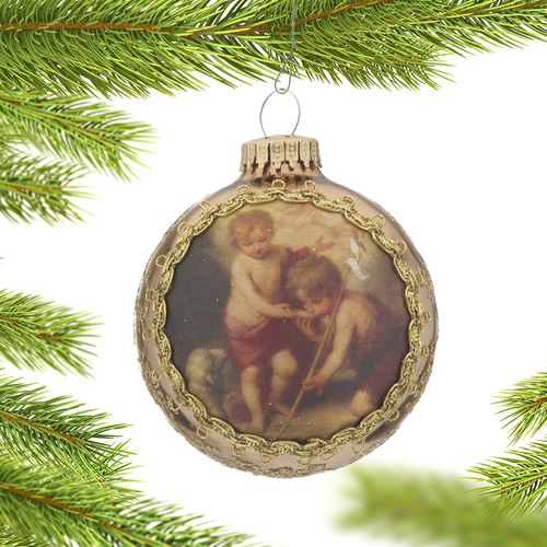 2016 or 2017 Dated Masters on Silk (Children of the Shell) Christmas Ornament