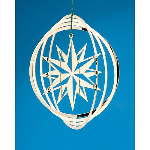 4 Ring Circle (Star) Christmas Ornament