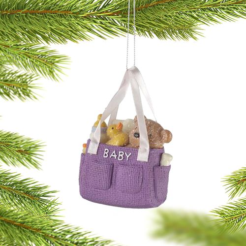 Diaper Bag Christmas Ornament