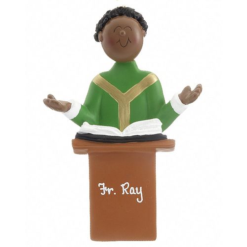 Personalized Priest Christmas Ornament