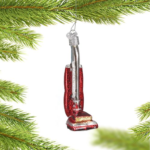 Personalized Upright Vacuum Christmas Ornament