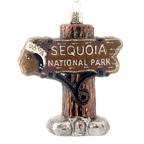 Sequoia National Park Christmas Ornament