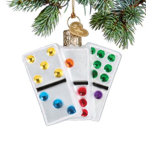 Dominos Christmas Ornament