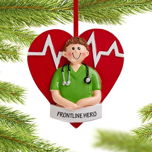 Personalized Doctor Christmas Ornament