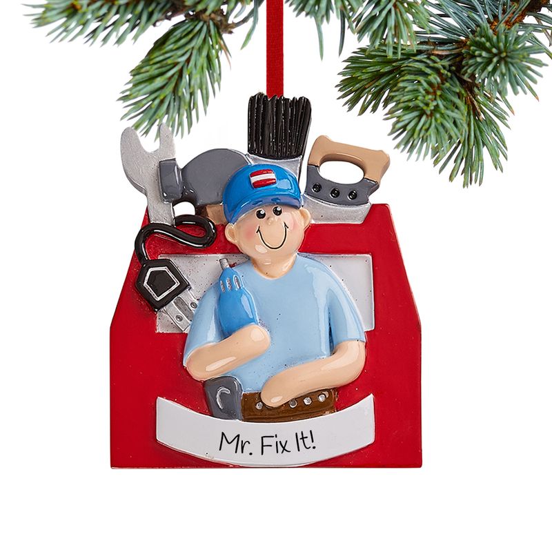Handyman Christmas Ornament 