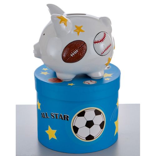 Mini Sports Piggy Bank