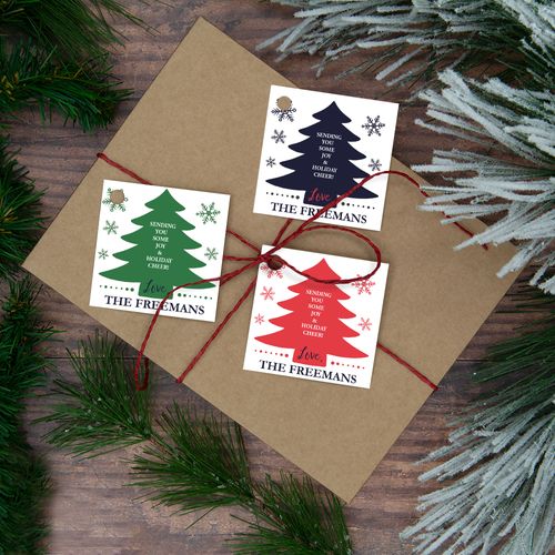 Personalized Write Your Own Tree Gift Tags (24 Pack)