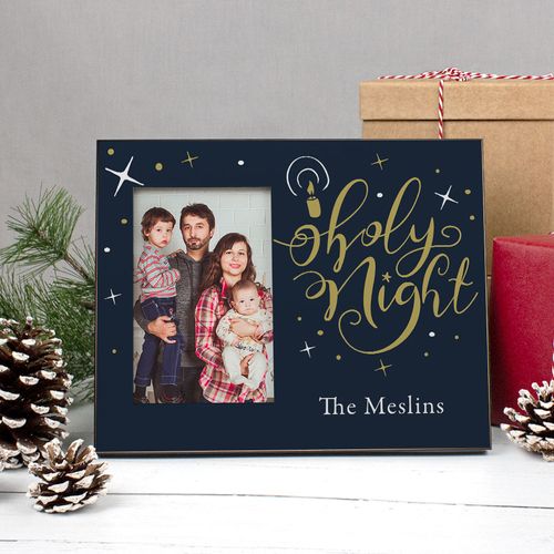 Personalized Picture Frame Christmas Holy Night