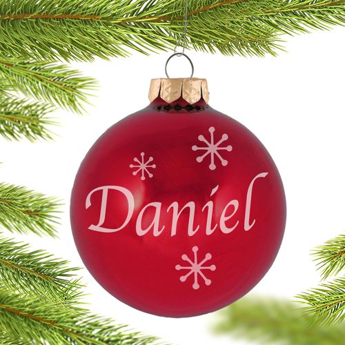 Personalized Birthstone Christmas Ornament - All Months