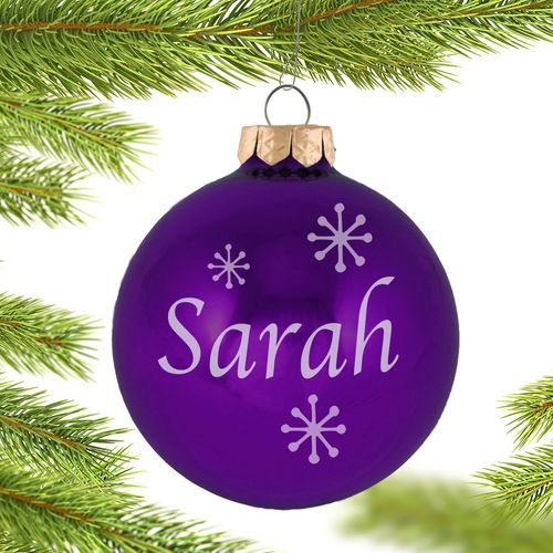 Personalized Birthstone Christmas Ornament - All Months