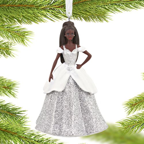 Hallmark African American Holiday Barbie Christmas Ornament