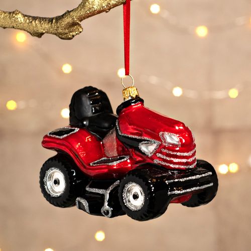 Personalized Riding Mower Christmas Ornament