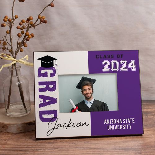 Personalized Picture Frame Graduation Name