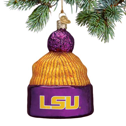 Personalized Louisiana Beanie Christmas Ornament