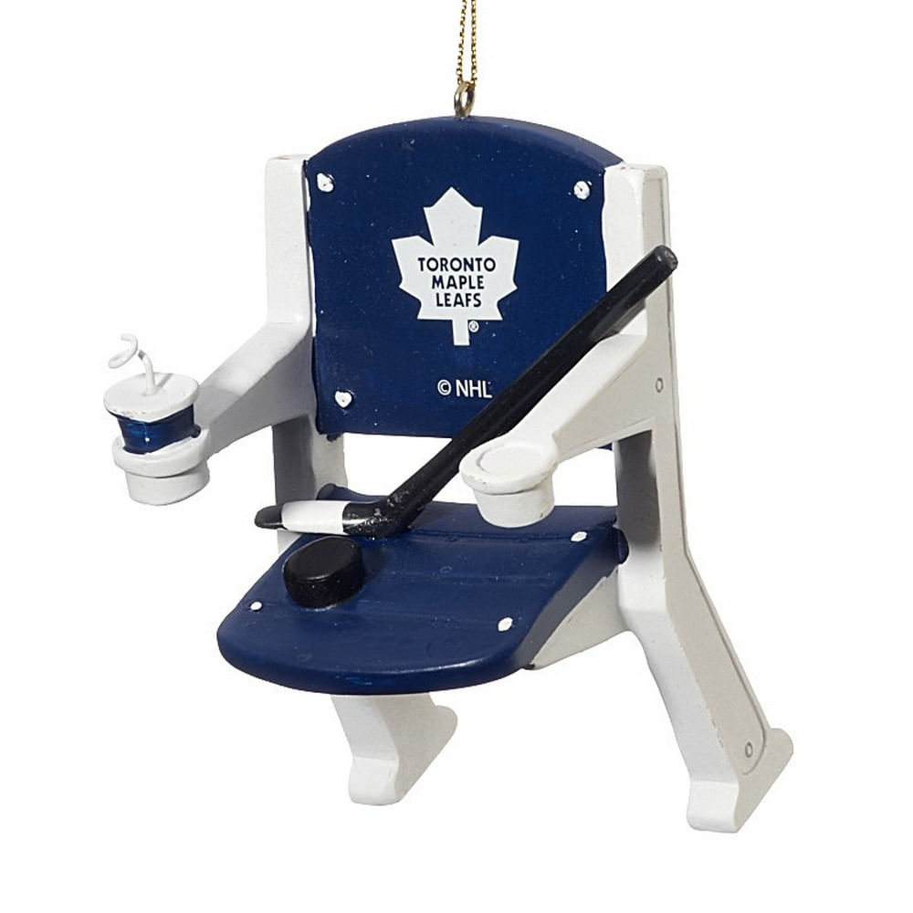 Personalized Toronto Maple Leafs Stadium Seat Christmas Ornament