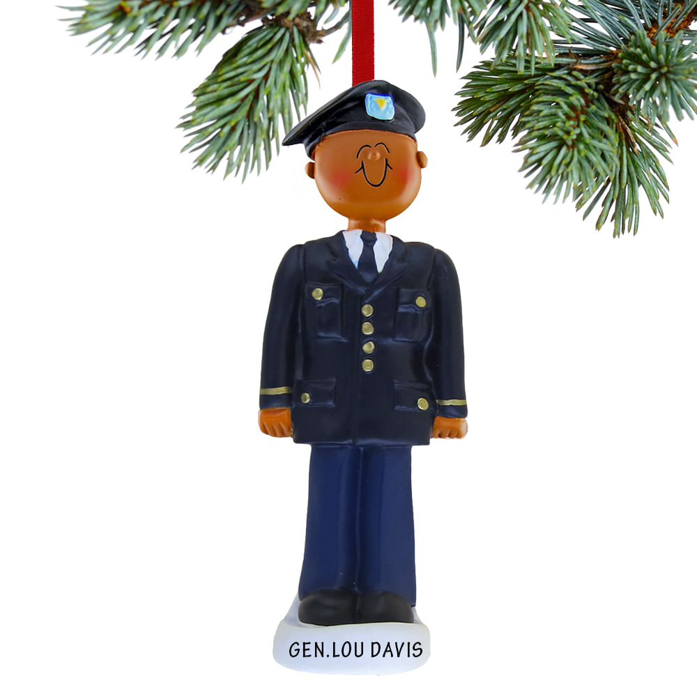 Personalized Armed Forces Army Male Christmas Ornament - Personalized ...