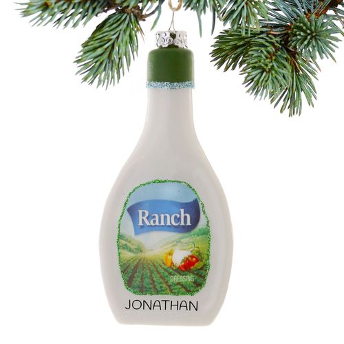 Personalized Ranch Christmas Ornament