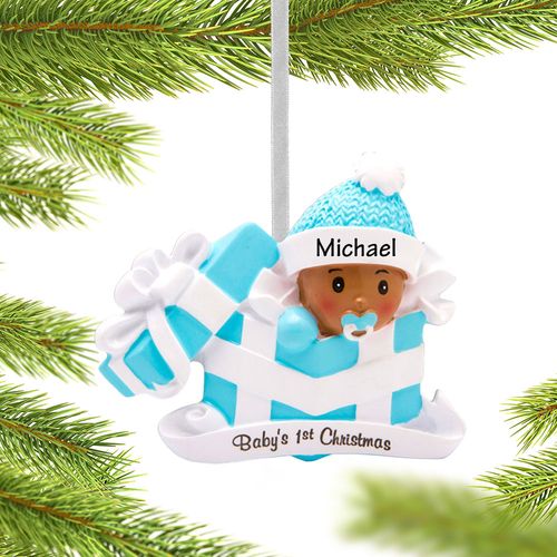 Baby Boy Christmas Ornaments