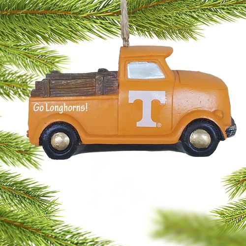 Personalized Tennessee Volunteers Truck Christmas Ornament