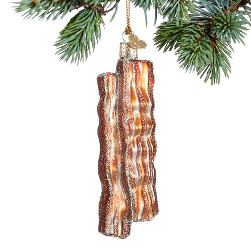 Bacon Strips Christmas Ornament