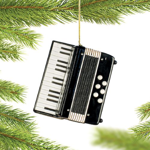 Personalized Accordion Christmas Ornament